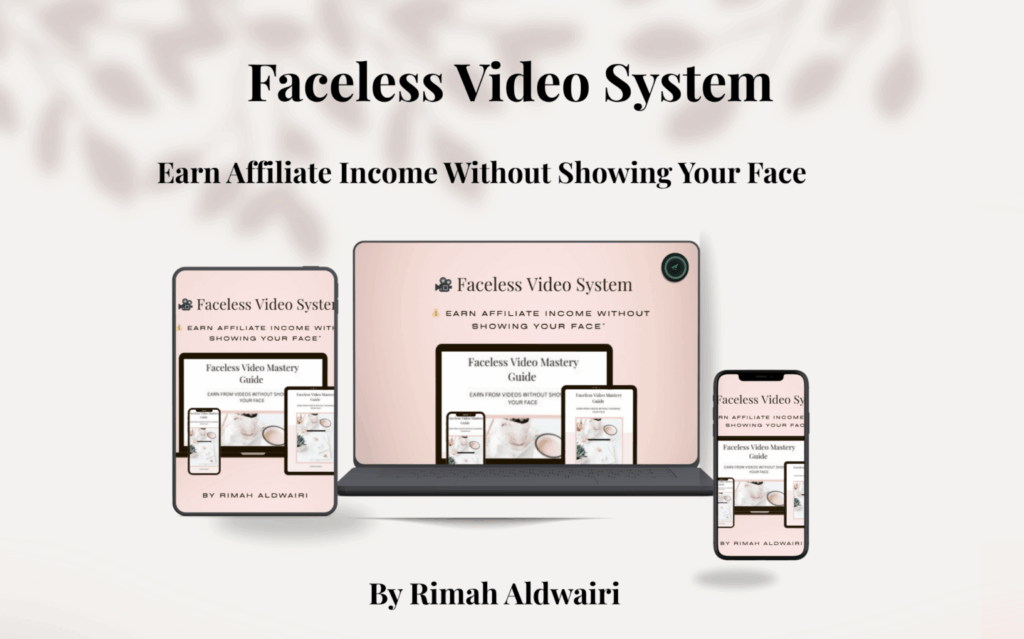 Earn From Faceless Videos — Even If You’ve Never Been on Camera
