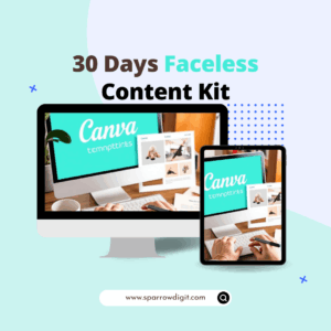 30 Days Faceless Content Kit